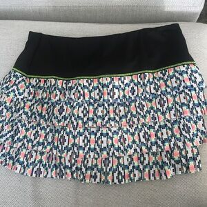 Lucky in love tennis skirt